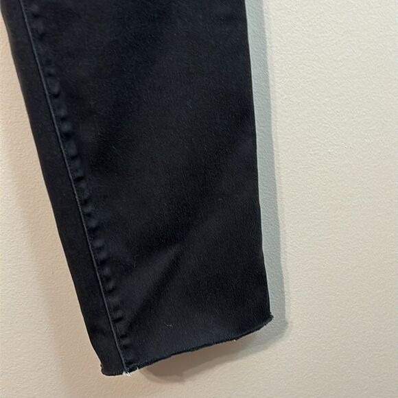 NYDJ | Women’s Black Legging Denim Jeans Rough Hem - Picture 5 of 8